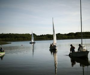 Plaża w Osiecznej przed sezonem letnim 
