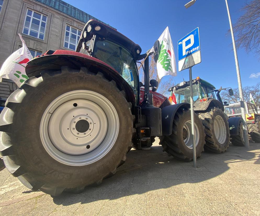 Protest rolników w Szczecinie 5 kwietnia 2023