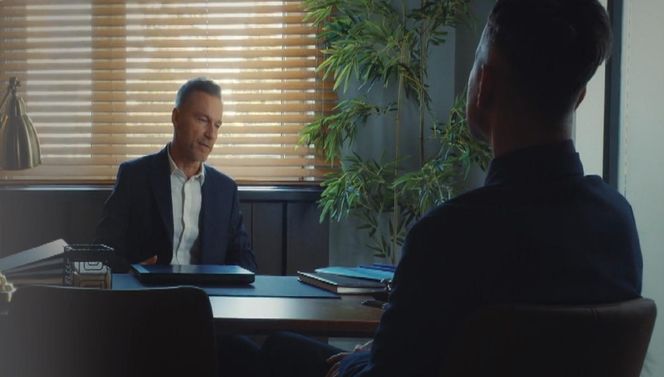 M jak miłość odc. 1868. Andrzej Budzyński (Krystian Wieczorek), Kamil (Marcin Bosak)