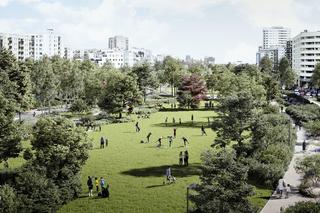 Budowa parku linearnego na Ursynowie