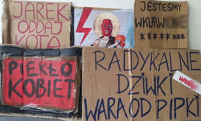 Będzie wystawa haseł ze Strajku Kobiet. Barak Kultury zbiera transparenty! 