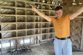 Tomasz Niecik wydaje majątek na gołębie