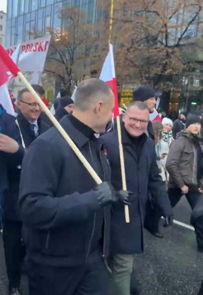 Karol Nawrocki na Marszu 2025