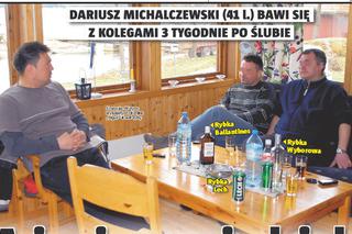 Michalczewski na rybach