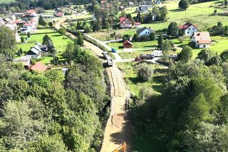 Remont linii Żywiec - Sucha Beskidzka