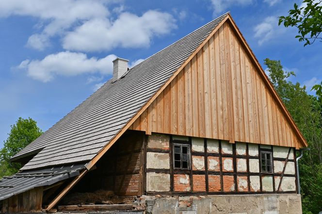 Ruiny domów i gospodarstw z czasem, bardzo powoli odzyskują dawny wygląd - ruinersi są wytrwali