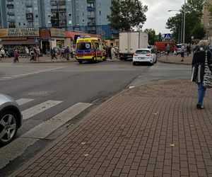 Potrącenie pieszego na pasach Rynkowa Siedlce