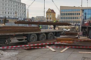 Montaż windy w centrum Kielc