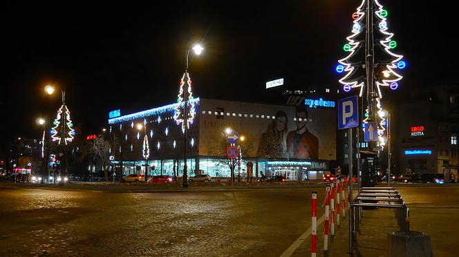 Białystok. Dekoracje świąteczne 2019/2020