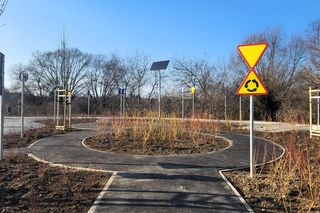 W Nowej Hucie powstało miasteczko drogowe. Młodzi rowerzyści będą zachwyceni!