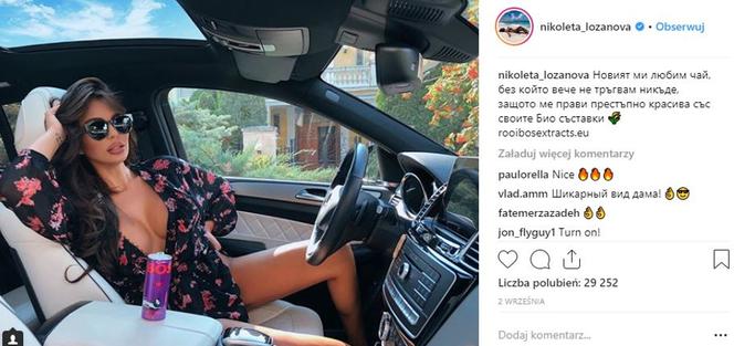 Nikoleta Lozanova, bułgarska modelka