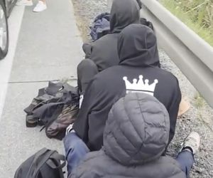 Pościg na A4. Mołdawianie przewozili migrantów z Etiopii