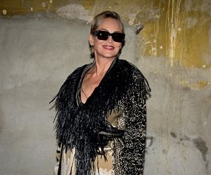 Stylowa Sharon Stone na Tygodniu Mody w Mediolanie. Tak dziś wygląda aktorka!