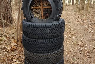 Park Oponarium w Dźwierzutach. Nowe miejsce rekreacji zaskakuje! [ZDJĘCIA]