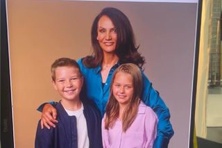 M jak miłość nowy sezon sesja zdjęciowa. Aleksandra (Małgorzata Pieczyńska), Maja (Laura Jankowska), Szymek (Staś Szczypiński)