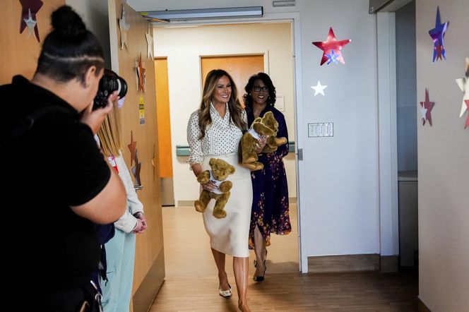 Pierwsze damy zadają szyku: Marta Nawrocka i Melania Trump