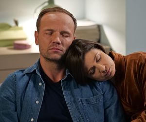 Pierwsza miłość. Kinga (Aleksandra Zienkiewicz), Janek (Maciej Mikołajczyk)