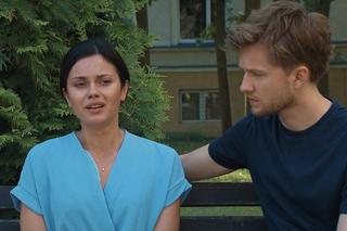 M jak miłość odc. 1696: Kasia (Paulina Lasota), Łukasz (Jakub Józefowicz)