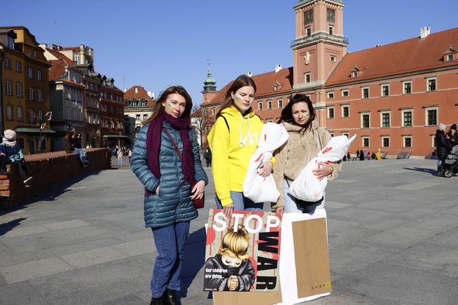 Spontaniczny protest matek z Ukrainy. „Powstrzymajmy zabijanie dzieci”