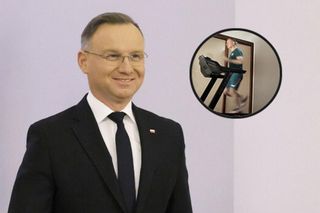 Duda pokazał prywatne zdjęcia z siłowni! Co za muskulatura