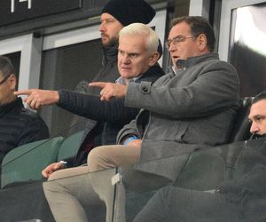 Jan Urban i Jacek Magiera przyłapani na Legii