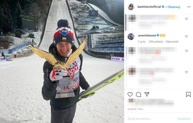 Kamil Stoch chciał wracać do domu