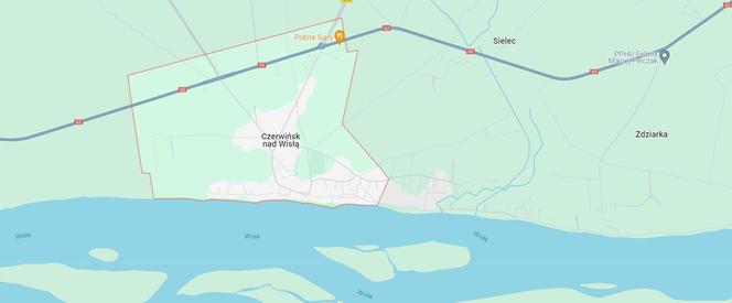 4. Czerwińsk nad Wisłą - 1001 mieszkańców