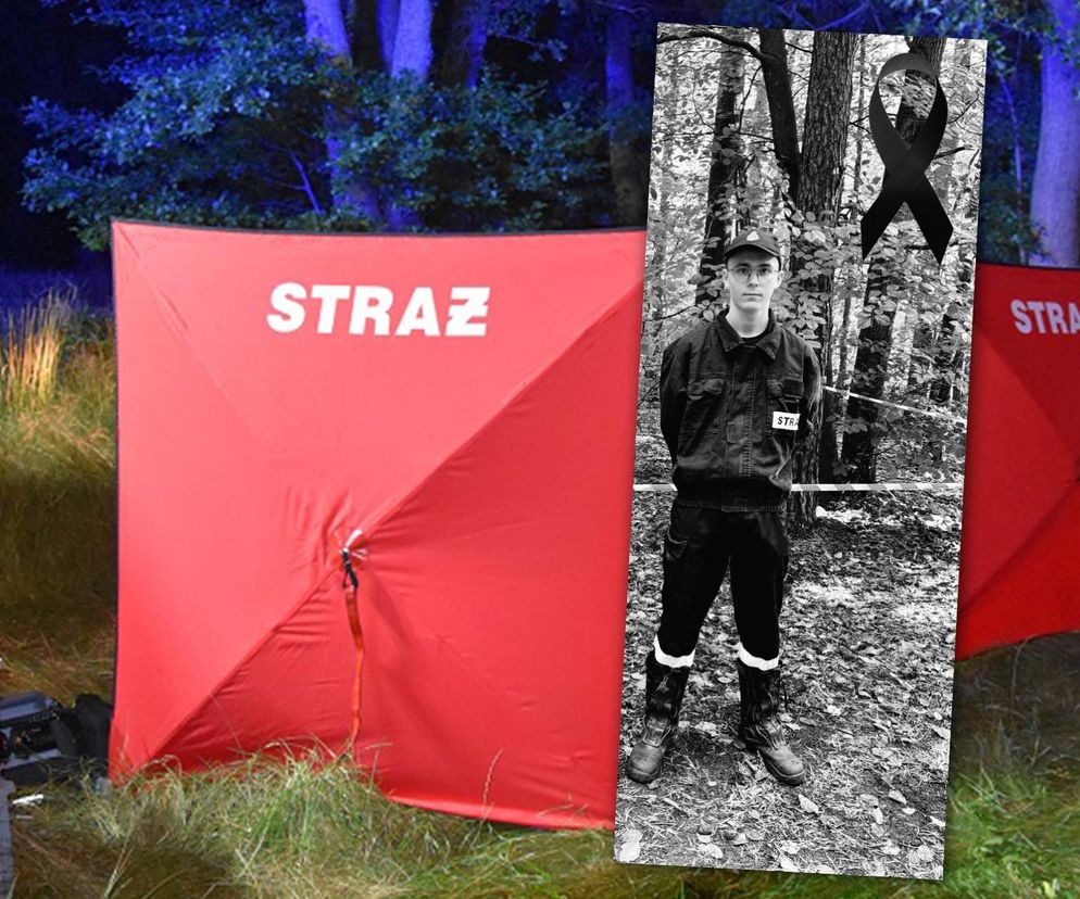 Tragiczna śmierć młodego strażaka. Artur tracił siły i zaczął się topić