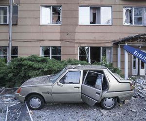 Wojna w Ukrainie. Bombardowanie Kijowa