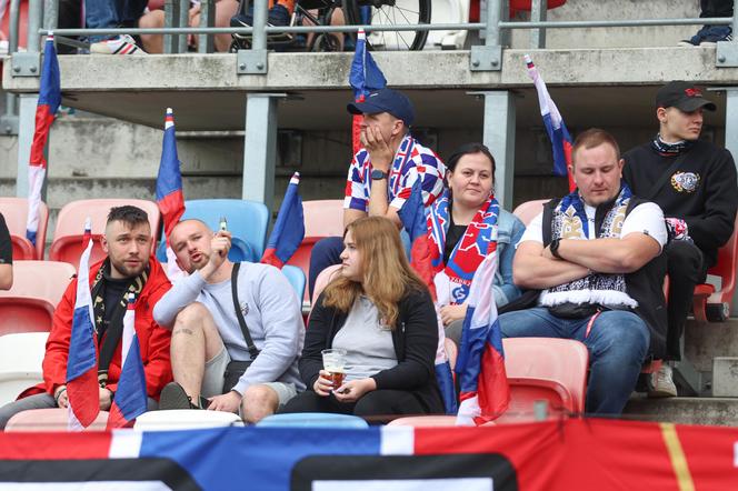 Górnik Zabrze - ŁKS Łódź - kibice na stadionie dopisali ZDJĘCIA