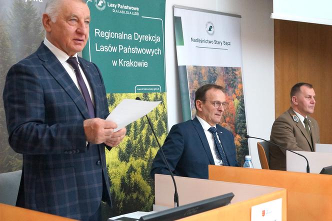 Spotkanie podsumowujące remonty dróg w powiecie nowosądeckim