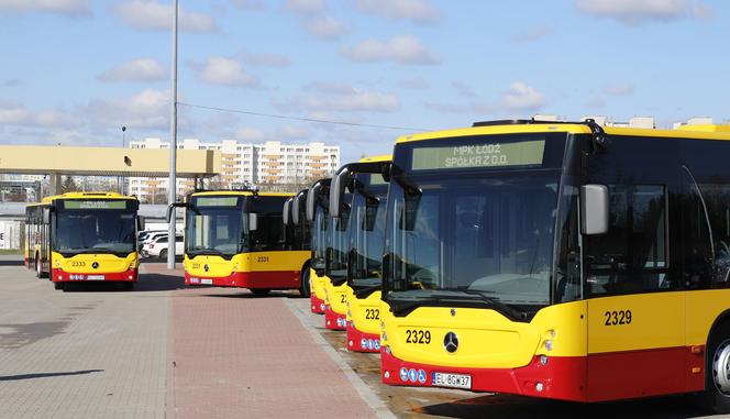 Nowe mercedesy MPK kursują już po Łodzi