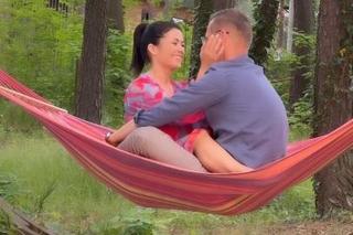 M jak miłość nowy sezon na planie. Kinga (Katarzyna Cichopek), Piotrek (Marcin Mroczek)