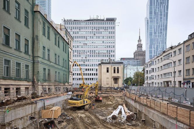 Budowa Muzeum Getta Warszawskiego w Warszawie