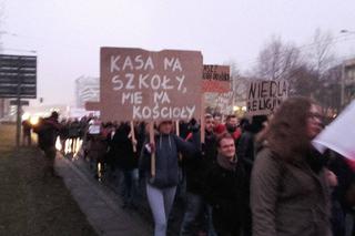 Protest studentów i studentek we Wrocławiu