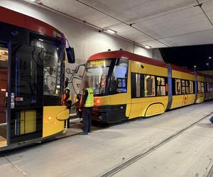 Zderzenie tramwajów w Warszawie. Są ranni