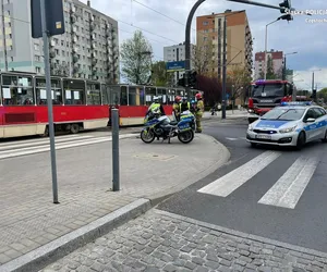 Wypadek w Częstochowie. 72-latek wpadł pod tramwaj