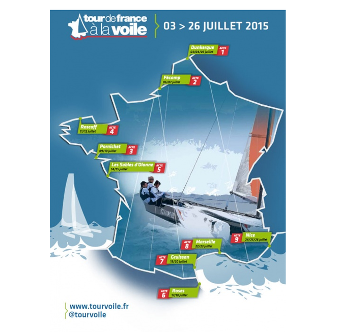 Tour de France 2015 - mapa