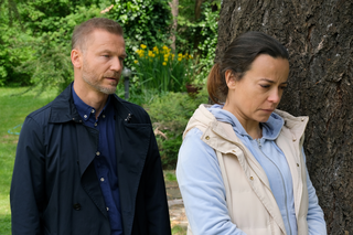 M jak miłość, odcinek 1681: Magda (Anna Mucha), Andrzej Budzyński (Krystian Wieczorek)