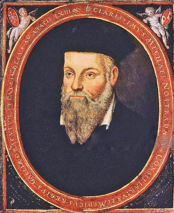 W 1555 r. Nostradamus wydał „Centurie”, które zawierały zapowiedzi wszelkich klęsk, plag, powodzi, trzęsień ziemi, wojen i mordów.