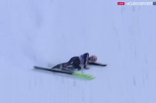 Groźny upadek Severina Freunda w Bischofshofen. Kibice zamarli w niepokoju