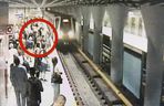 Próbował wepchnąć kobietę pod pociąg metra. Szokujące sceny w Warszawie