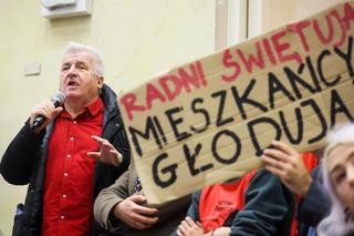 Mieszkańcy protestowali na Radzie Miasta 