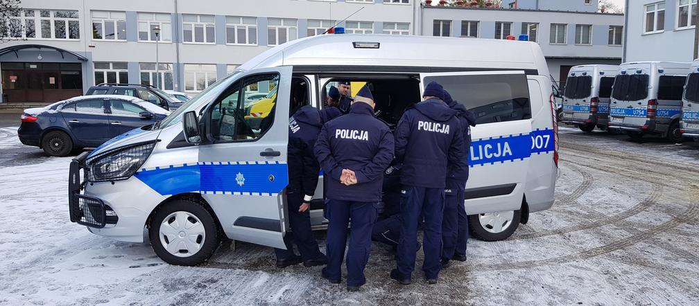 Nowy wóz wielkopolskiej policji