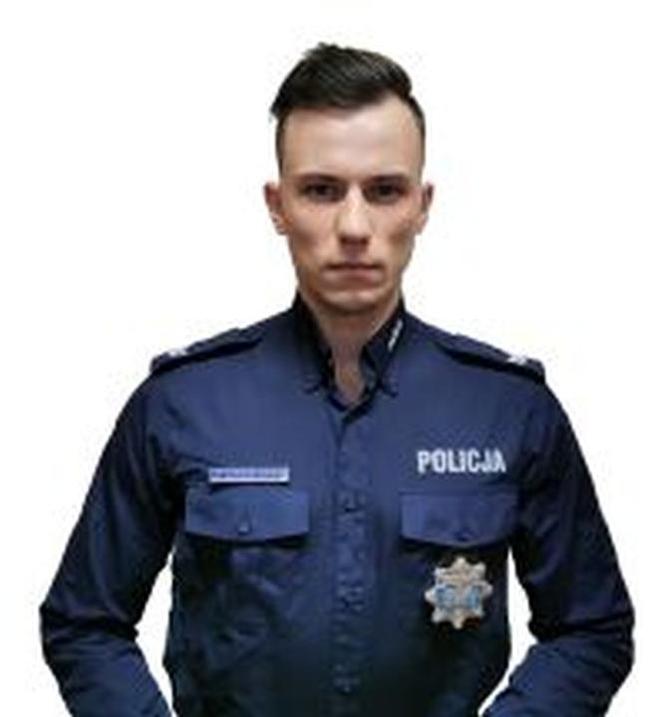 starszy sierżant Paweł Jarosławski (KOMISARIAT POLICJI III W BIAŁYMSTOKU)