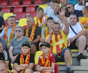 Korona Kielce - Cracovia. Zdjęcia kibiców podczas meczu. 10 sierpnia 2024