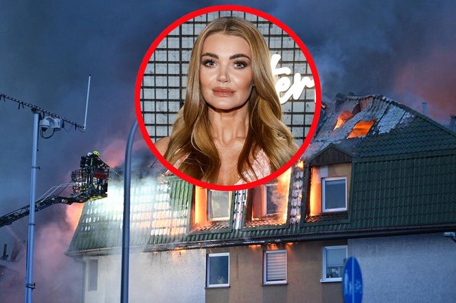 Edyta Folwarska o pożarze w Ząbkach