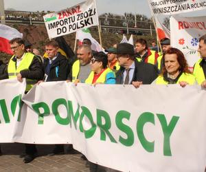 Rolnicy protestują w Gdańsku