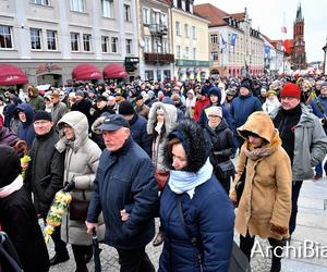 Marsz Papieski w Białymstoku. Było 4 tysiące osób. 2 kwietnia 2023