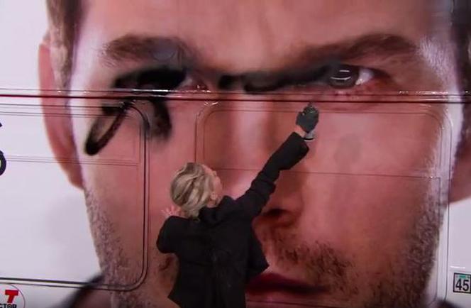 Jennifer Lawrence w Jimmy Kimmell Live